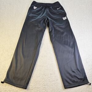 Nike New York Giants NFL Dri Fit Pants Men's Large Gray Training Joggers Swoosh